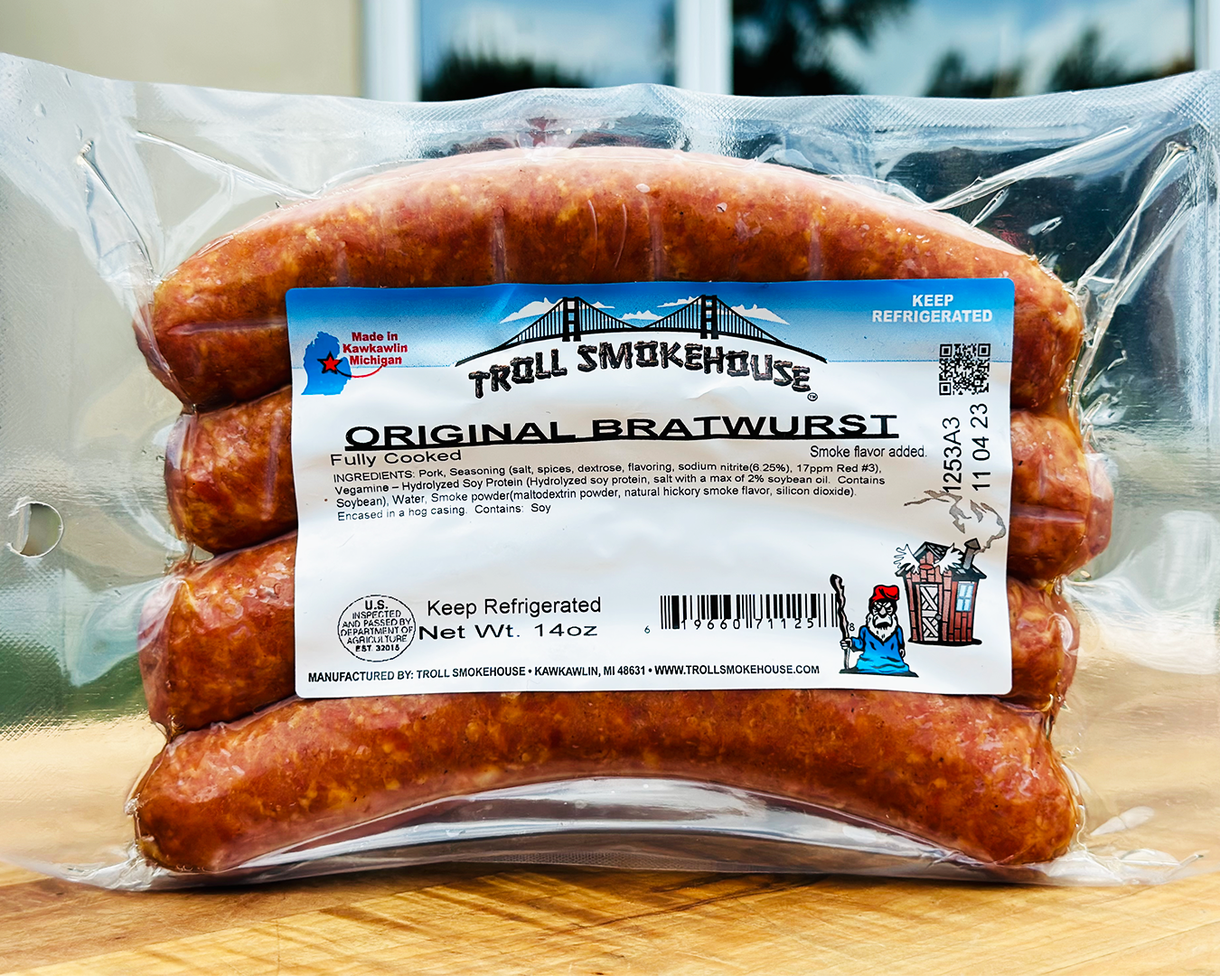 Troll Smokehouse Original Bratwurst