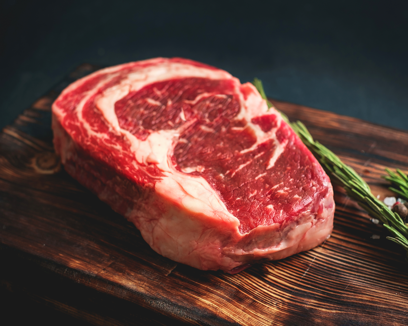 Certified Piedmontese Grass Fed Beef Boneless Ribeye Steak