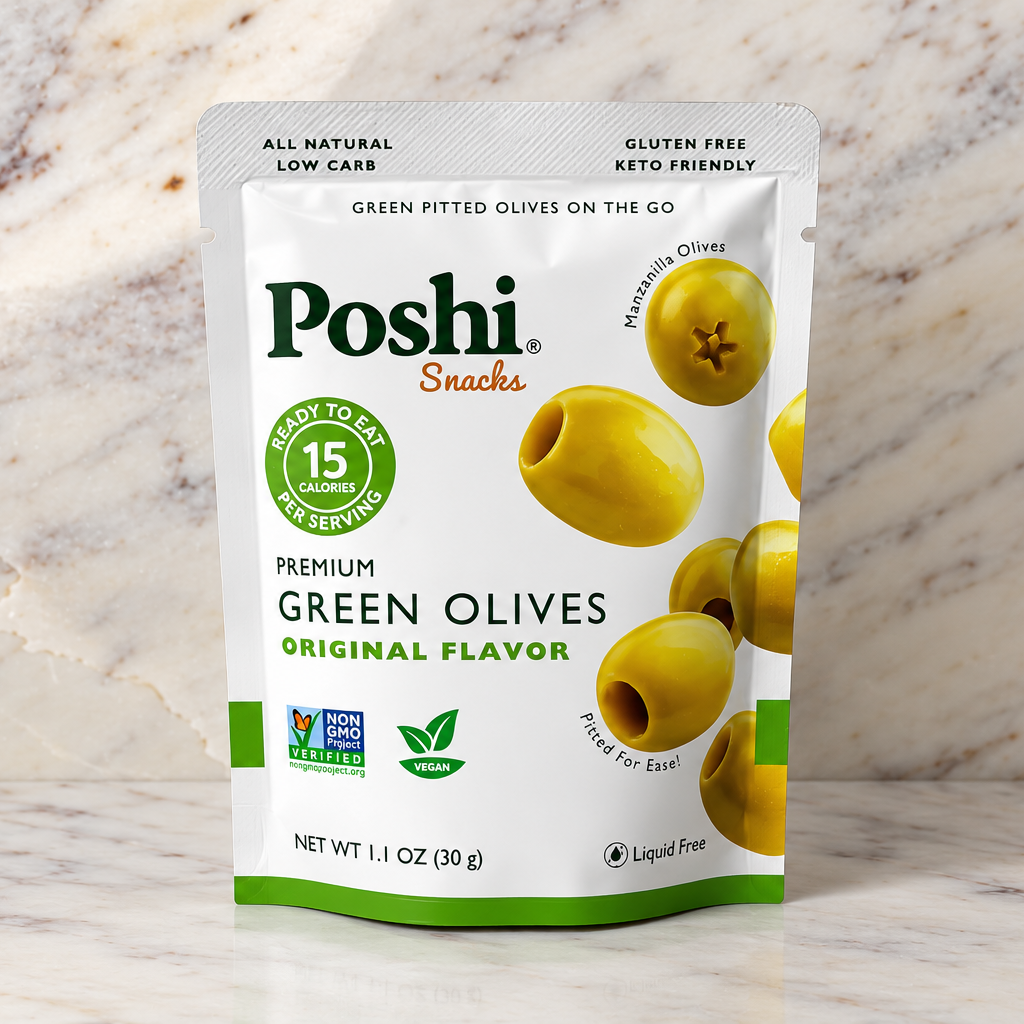 Poshi Olives - Premium Green Olives