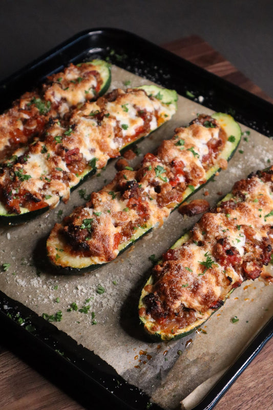 Italian Zucchini Boats