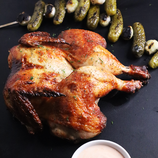 Dill Ranch Spatchcock Chicken