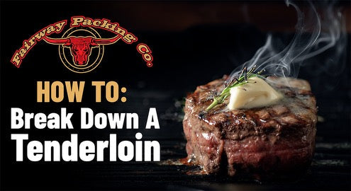 How to Breakdown a Tenderloin - cut your own filets
