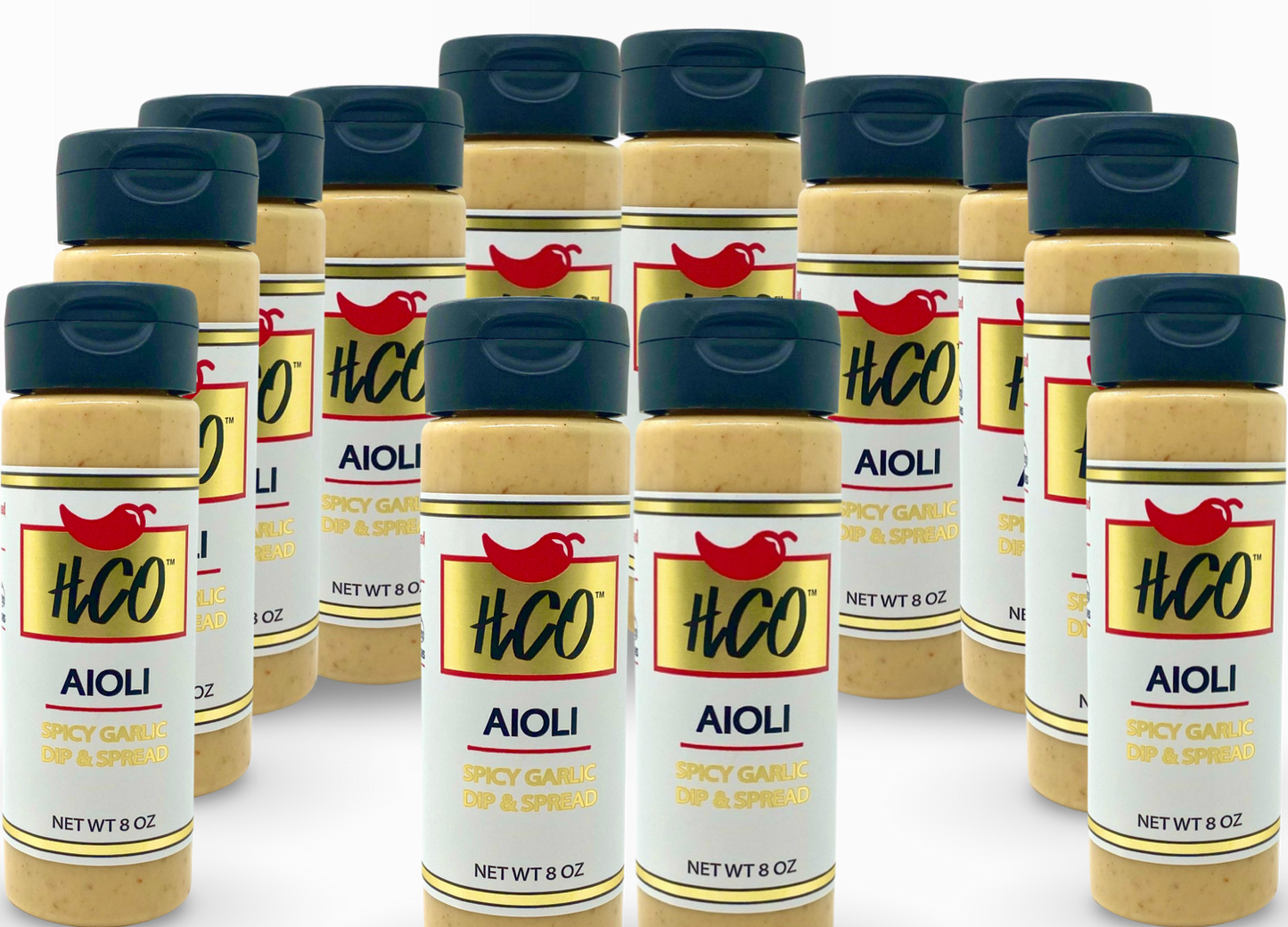HCO Aioli -Spicy Garlic Dip & Spread 8oz