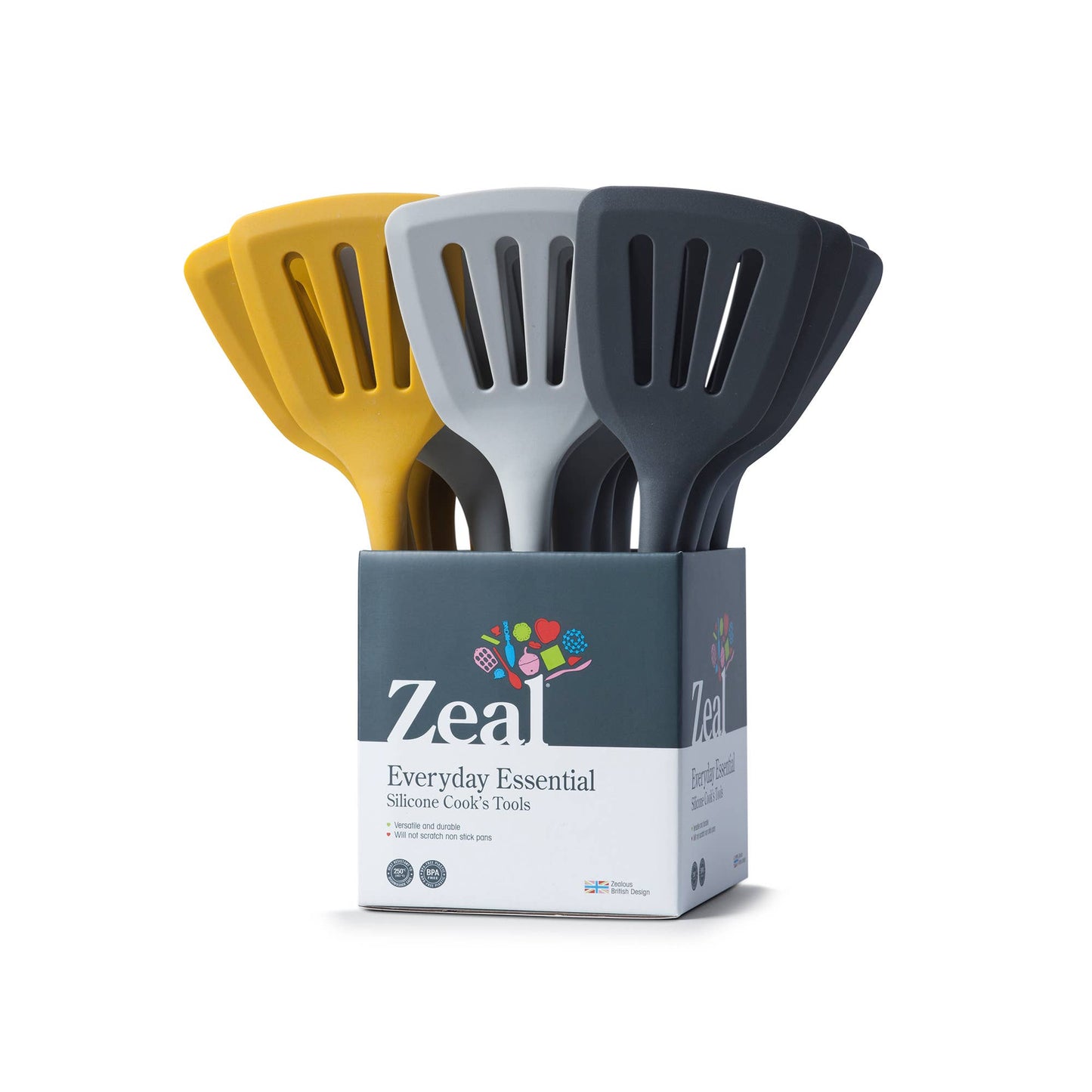 Kitchen Innovations Inc. - Chic 12" Silicone Slotted Turner