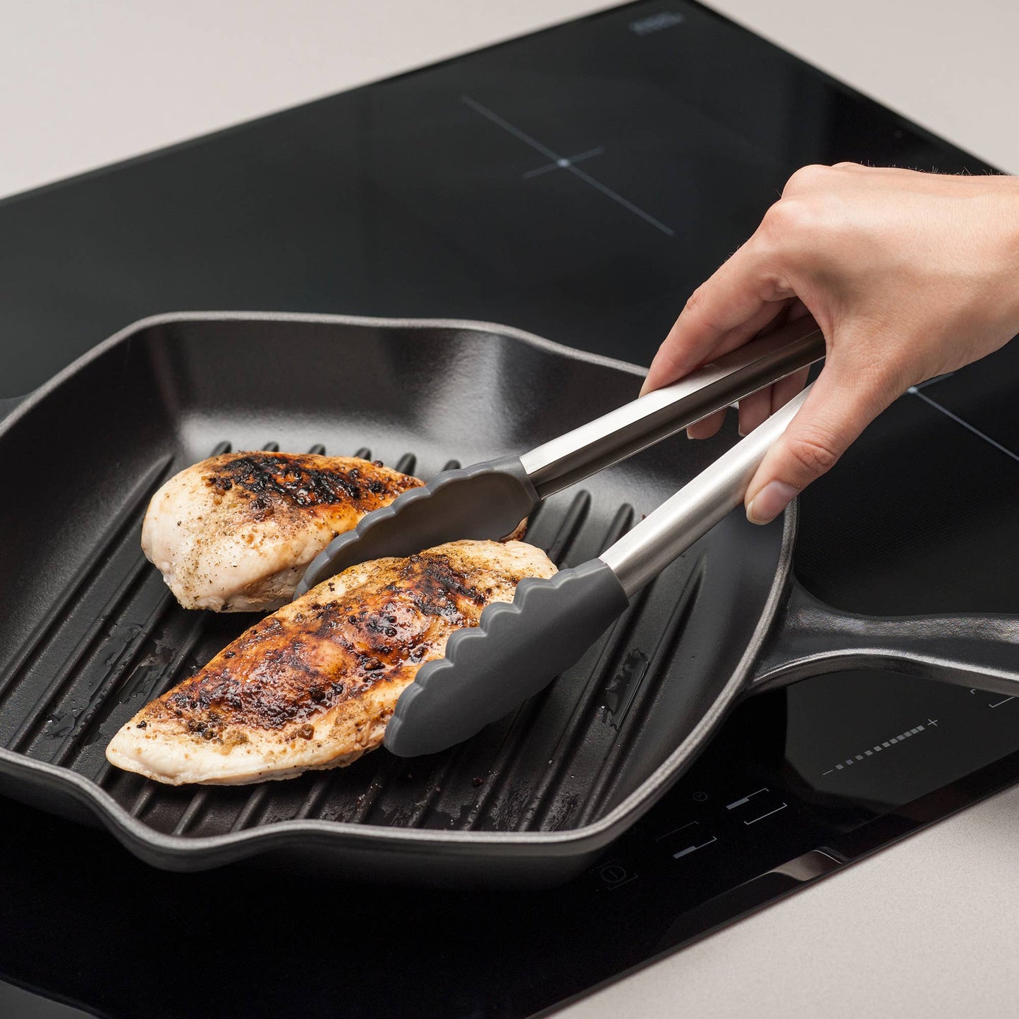 Kitchen Innovations Inc. - Chic 10" Silicone Cook's Tong