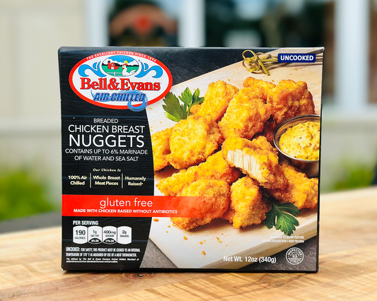 Gluten-Free All Natural Breaded Chicken Nuggets