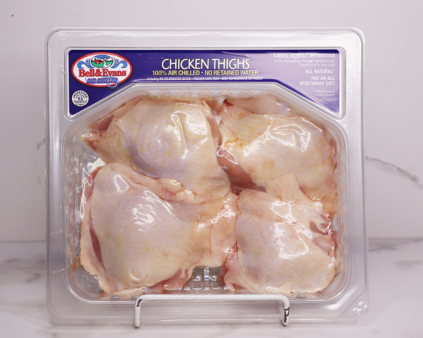 Bone-In, Skin On All Natural Chicken Thighs