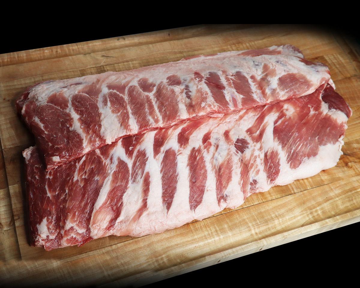 Packing House Rib Berkshire Pork St. Louis Spare Ribs β Fairway Packing β The Steak Shop ...