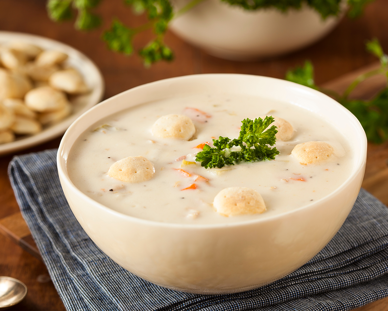 Gourmet New England Clam Chowder Frozen Soup