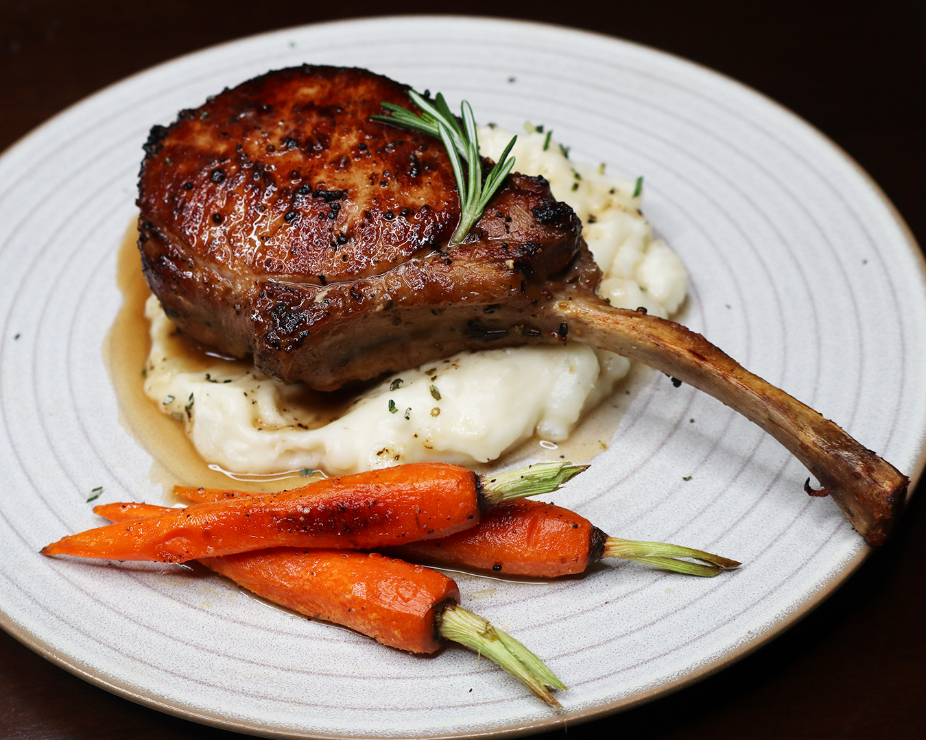 Duroc Tomahawk Pork Chop