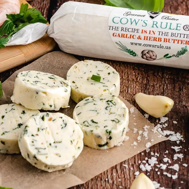 Garlic & Herb Compound Butter 4oz.
