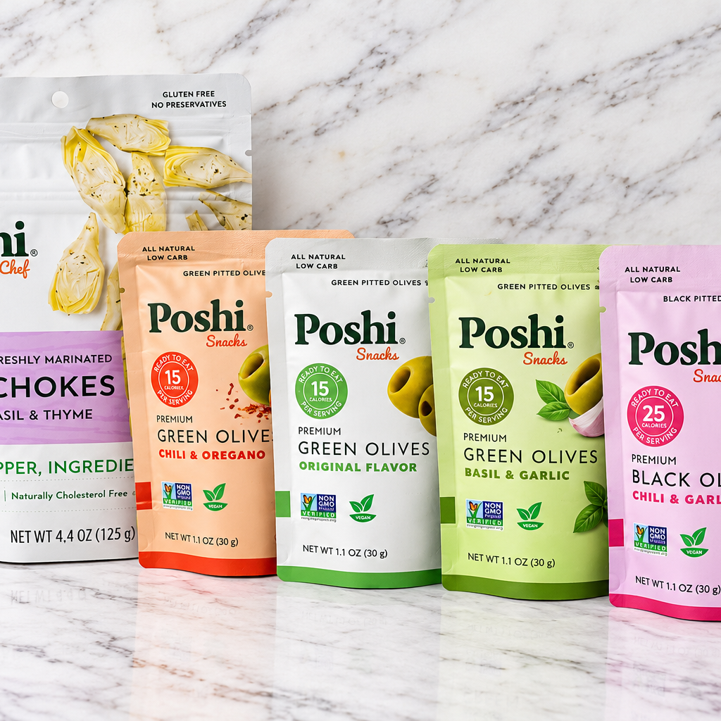 Poshi Olives - Premium Green Olives