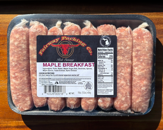 Maple Breakfast Sausage Links