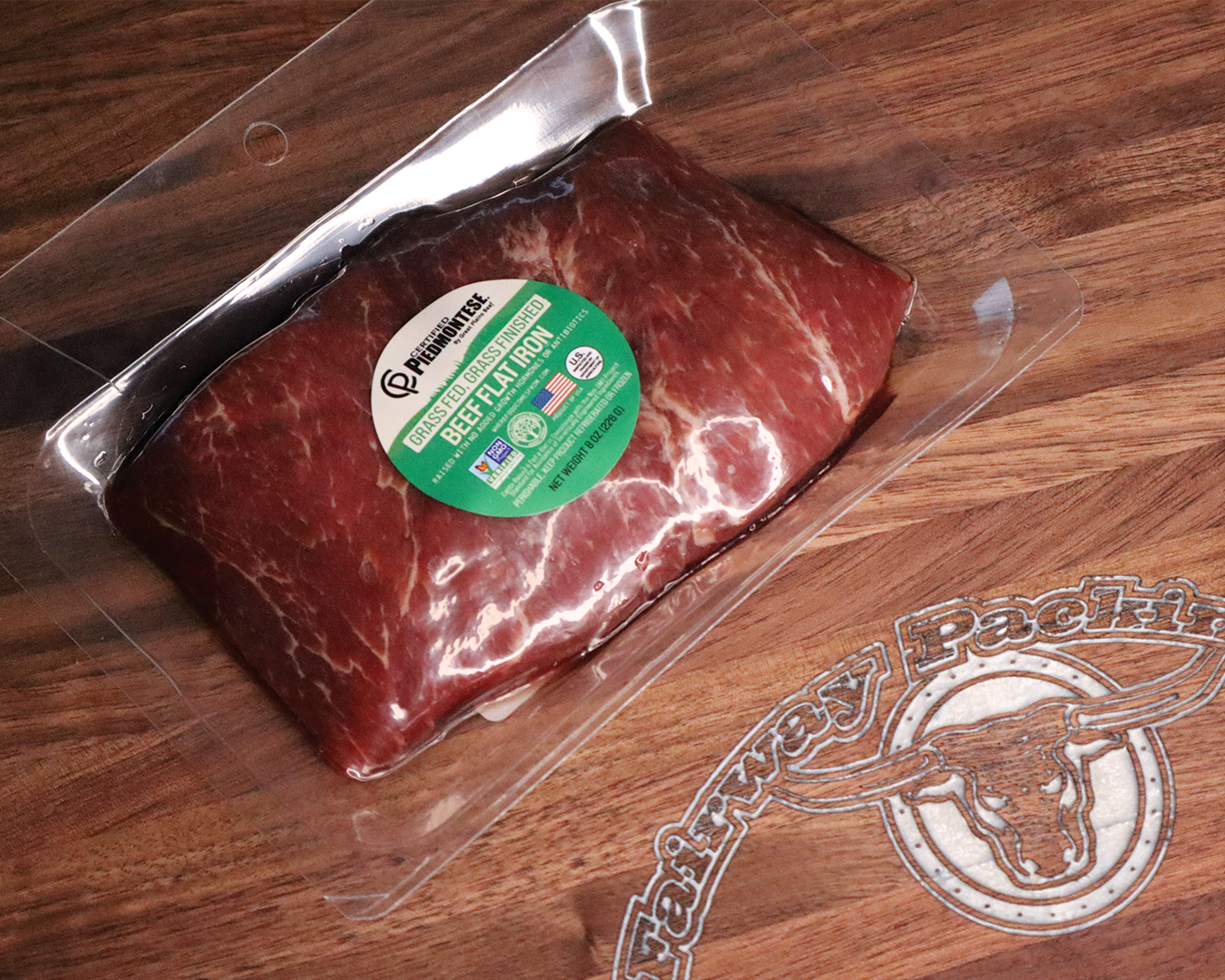 Certified Piedmontese Grass-Fed Flat Iron