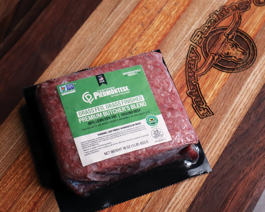 Certified Piedmontese Grass-Fed Bulk Ground Beef