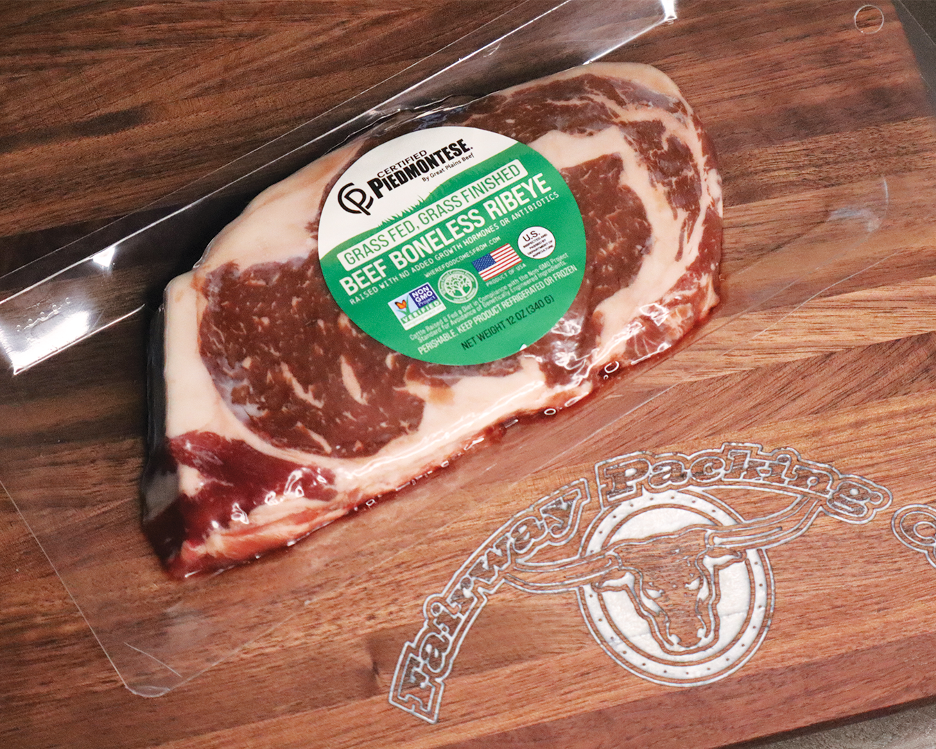 Certified Piedmontese Grass-Fed Ribeye