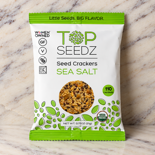 Top Seedz Sea Salt Crackers - 5oz