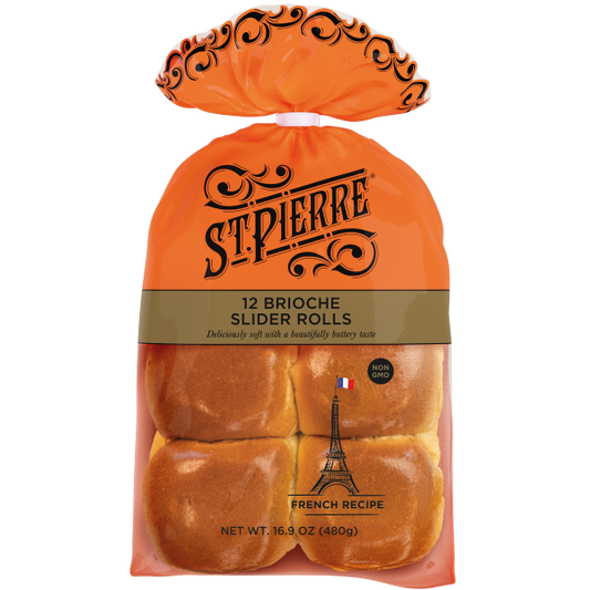 St. Pierre Brioche Slider Rolls (12ct)