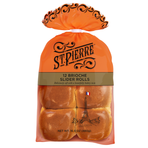 St. Pierre Brioche Slider Rolls (12ct)