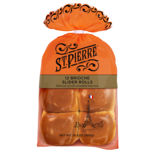 St. Pierre Brioche Slider Rolls (12ct)