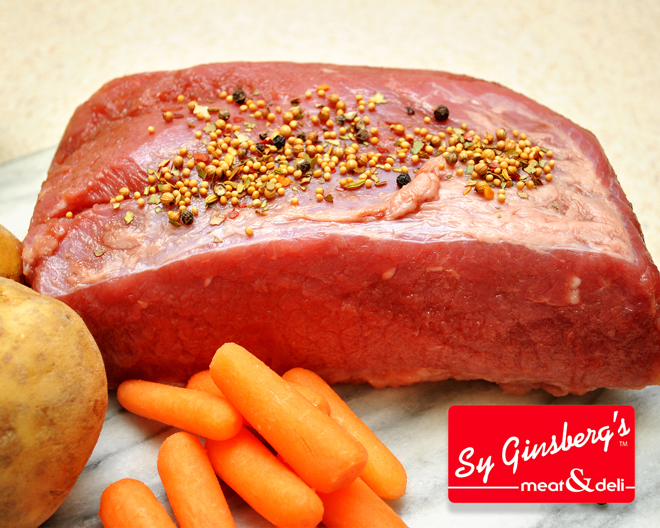 Sy Ginsberg Corned Beef Brisket Flats