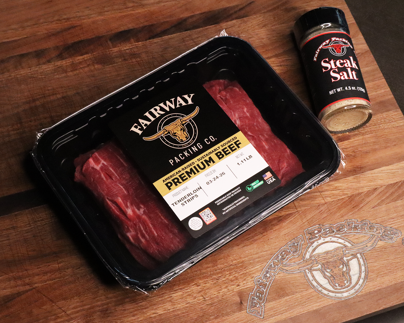 1 LB Choice Tenderloin Strips