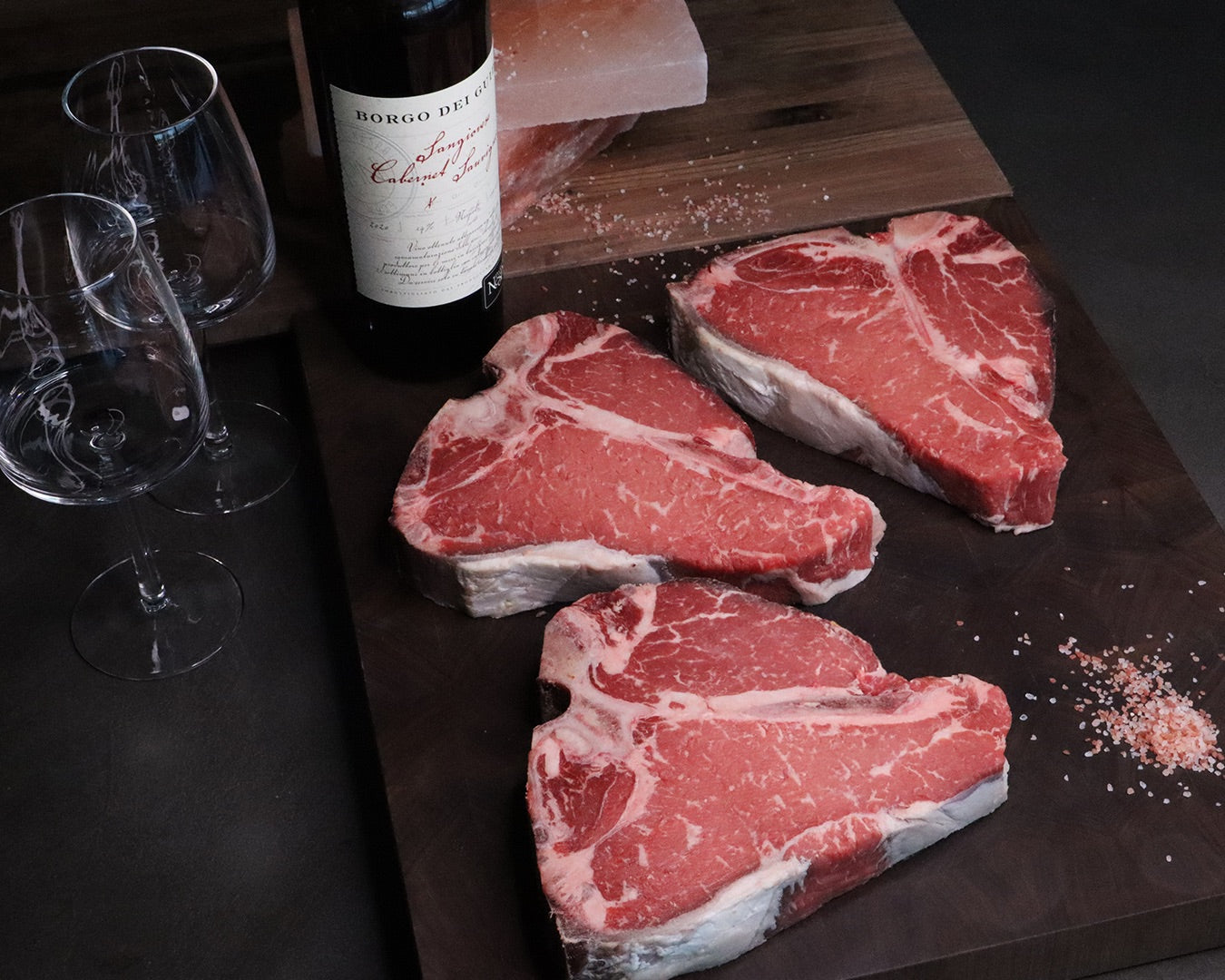 ❤️ Valentine’s Day Edition – 30‑Day Wine‑Aged 28oz Porterhouse