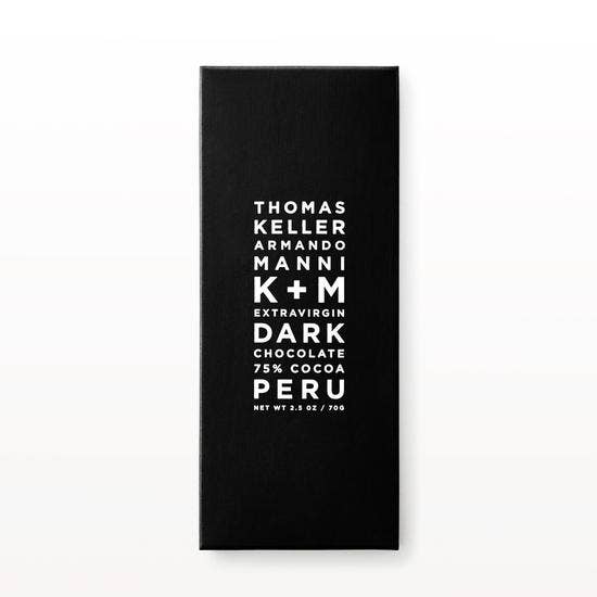 K+M Extravirgin Chocolate - Extravirgin Dark Peru Bar