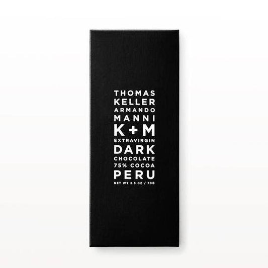 K+M Extravirgin Chocolate - Extravirgin Dark Peru Bar