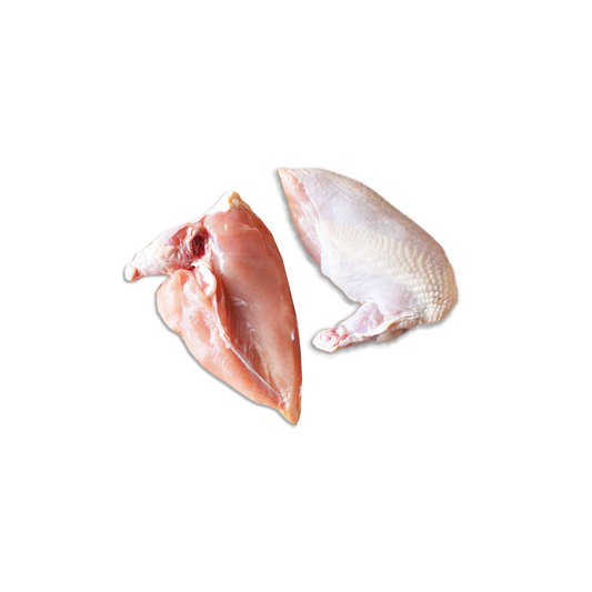 Otto's All Natural Split Chicken Breasts with Drumette (Airline Cut), Antiobiotic Free